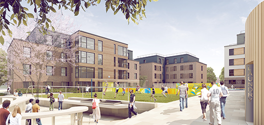 Image of proposed student accommodation 